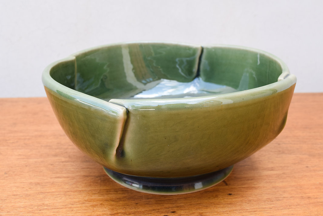 Folded Oribe Bowl
