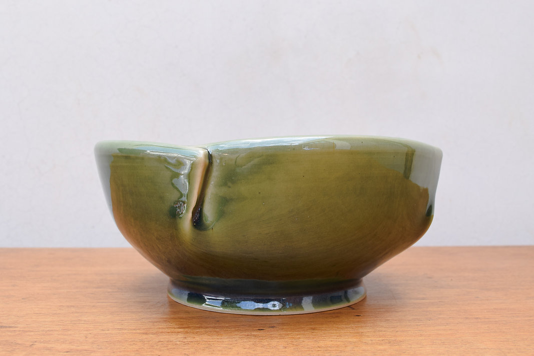 Folded Oribe Bowl
